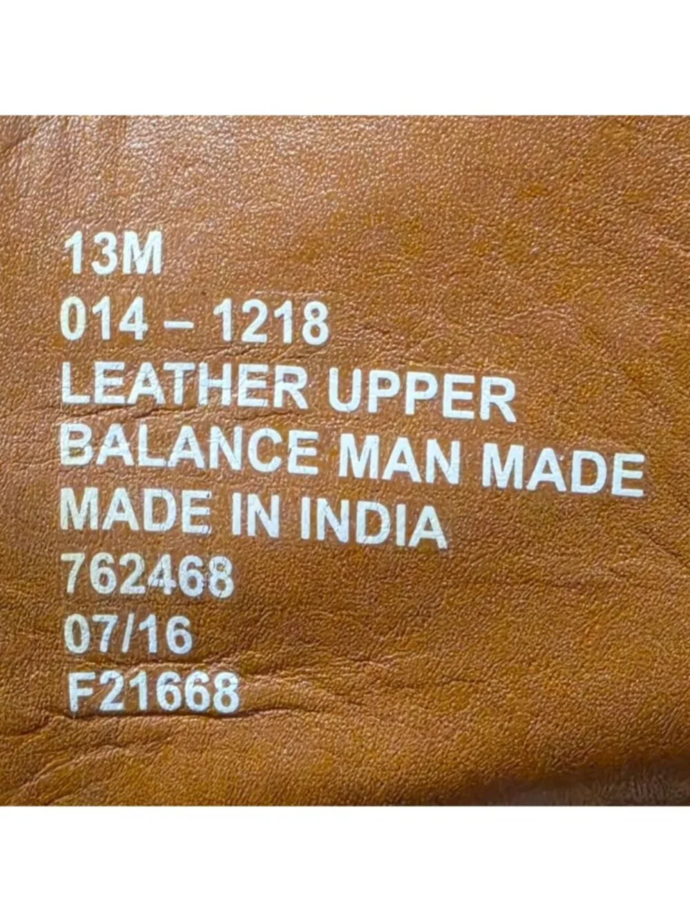Stafford Deacon Men's Leather Wingtip Brogue Boots Brown Size 13M F21668 Great C